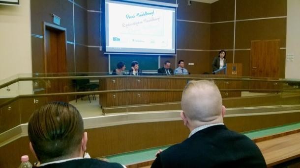 Eröffnung der Ausstellung (Foto: Stadtarchiv Budapest) Eröffnung der Ausstellung (Foto: Stadtarchiv Budapest)