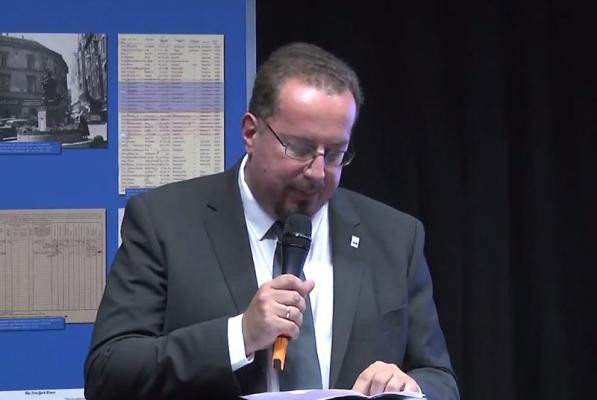 Prof. István Kenyeres, Generaldirektor des Stadtarchivs Budapest (Foto: Stadtarchiv Heidelberg) Prof. István Kenyeres, Generaldirektor des Stadtarchivs Budapest (Foto: Stadtarchiv Heidelberg)