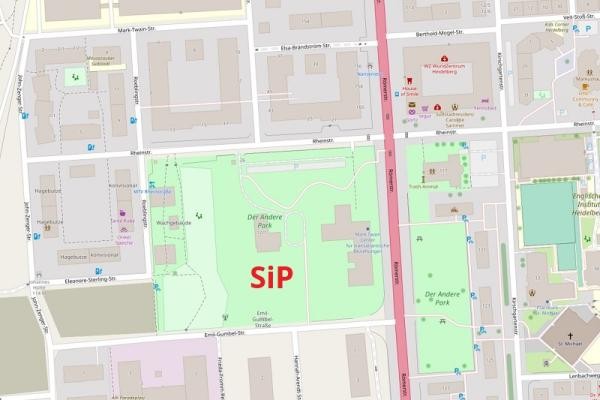„Sport im Park“ – „Der andere Park“. (Foto: OpenStreetMap) „Der andere Park“