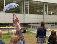Die „Heiss auf Lesen“-Abschlussveranstaltung fand in der Schwanenteichanlage statt. (Foto: Stadtbücherei)
