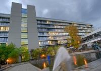 Blick auf das Deutsche Krebsforschungszentrum (DKFZ) in Heidelberg. (Foto: DKFZ) Blick auf das Deutsche Krebsforschungszentrum (DKFZ) in Heidelberg. (Foto: DKFZ)
