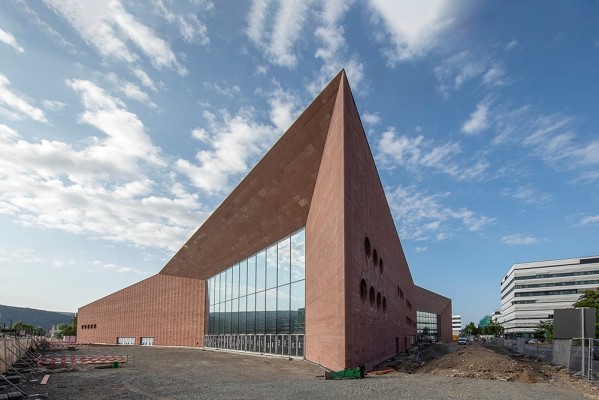 2023_Konferenzzentrum in der Bahnstadt (Foto: Christian Buck_GGH) Blick auf das neue Konferenzzentrum in der Bahnstadt