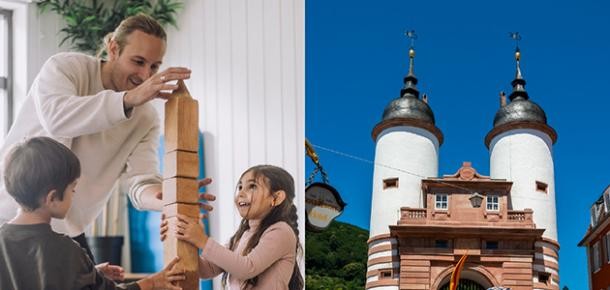Neue Berufsperspektive gesucht? (Fotos: Shutterstock/Heidelberg Marketing) Plakatmotiv der Kampagne Its a Match