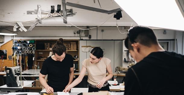 Kreative im Dezernat 16 (Foto: Beekmann) Kreative im Dezernat 16