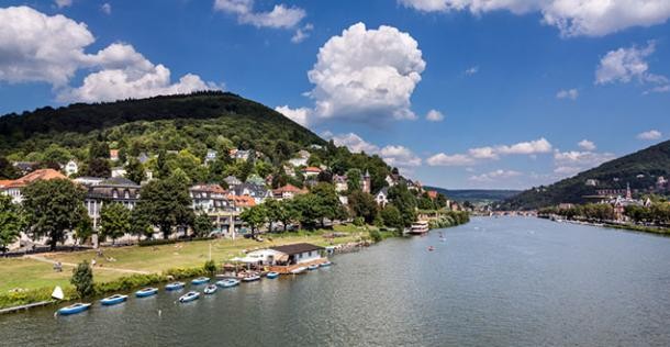 Idyllischer Blick auf den Neckar. (Foto: Diemer) Idyllischer Blick auf den Neckar. (Foto: Diemer)