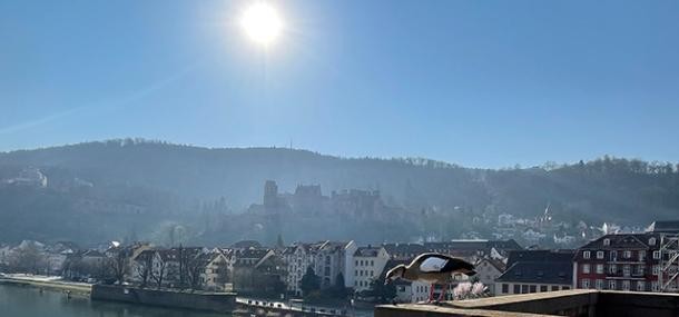 Sonniger Tag in Heidelberg (Foto:Stadt Heidelberg) Sonniger Tag in Heidelberg