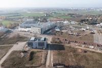 Der Heidelberg Innovation Park ist eine der Wirtschaftsflächen in der Stadt. (Foto: Buck) Ein Luftbild zeigt den Heidelberg Innovation Park.