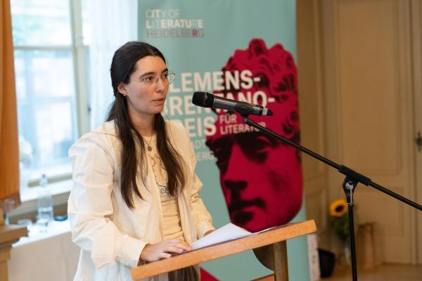 Brentano-Preis 2026: Preisträgerin Clara Heinrich (Foto: Gös)