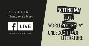 Plakatmotiv Welttag der Poesie 2019 in Nottingham Plakatmotiv Welttag der Poesie 2019 in Nottingham