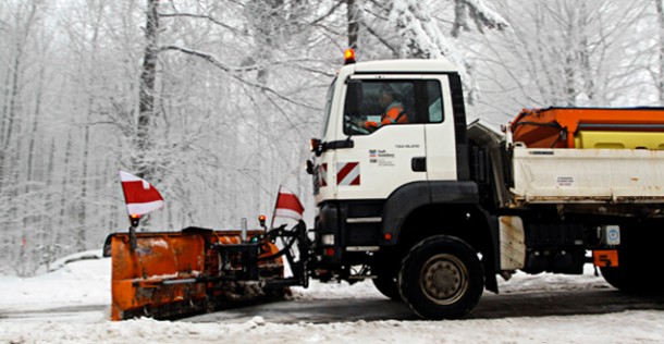 A vehicle of the cities snow-clearing team (Photo: City of Heidelberg) A vehicle of the cities snow-clearing team (Photo: City of Heidelberg)