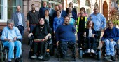 Der neue Beirat von Menschen mit Behinderungen mit Bürgermeister Dr. Joachim Gerner. (Foto: Uhrig)