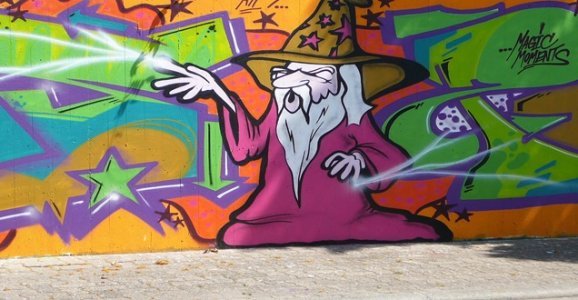 Graffiti (Foto: Mechthild Stein)
