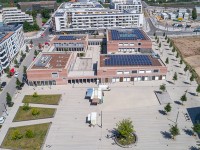 Gadamerplatz mit Bildungs-, Betreuungs- und Bürgerhaus B³ 