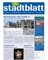 Titelbild des Stadtblatts Nr. 8 vom 19. Februar 2014