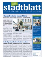 Titelbild des Stadtblatts Nr. 37 vom 10. September 2014
