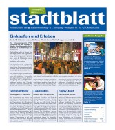 Titelbild des Stadtblatts Nr. 40 vom 2. Oktober 2013