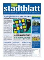 Titelbild des Stadtblatts Nr. 46 vom 13. November 2013