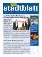 Titelbild des Stadtblatts Nr. 47 vom 20. November 2013