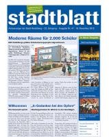 Titelbild des Stadtblatts Nr. 47 vom 18. November 2015