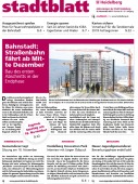 Die Stadtblatt-Titelseite vom  15. November 2017