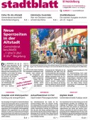 Die Stadtblatt-Titelseite vom 1. August 2018