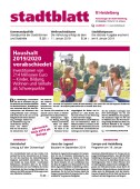Die Stadtblatt-Titelseite vom 27. Dezember 2018