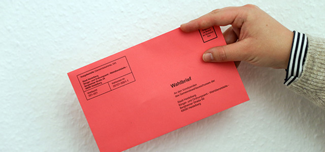 Wahlbrief (Foto: Rothe)